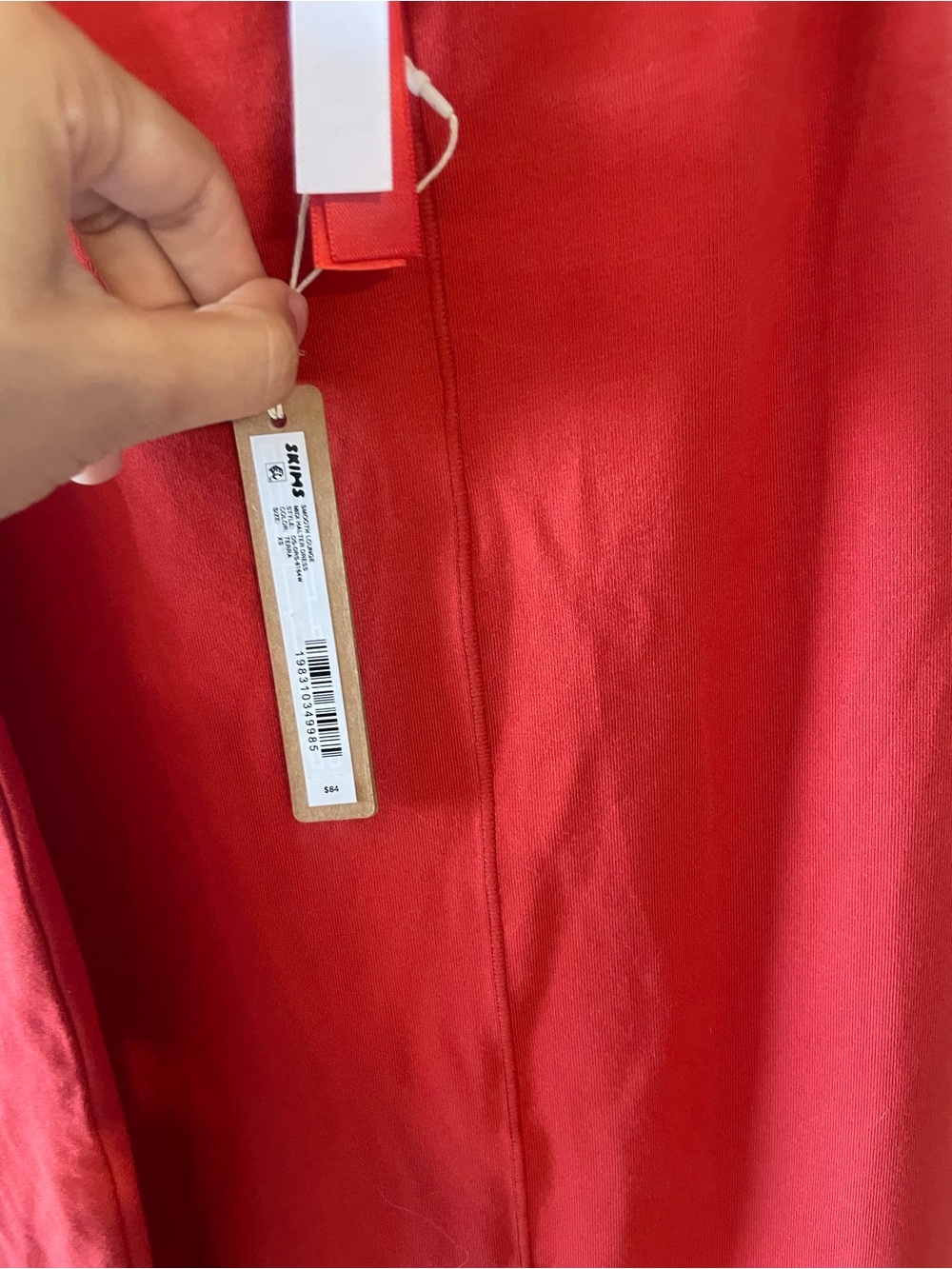 SKIMS TERRA Smooth Lounge Midi Halter Dress - Picture 4 of 6